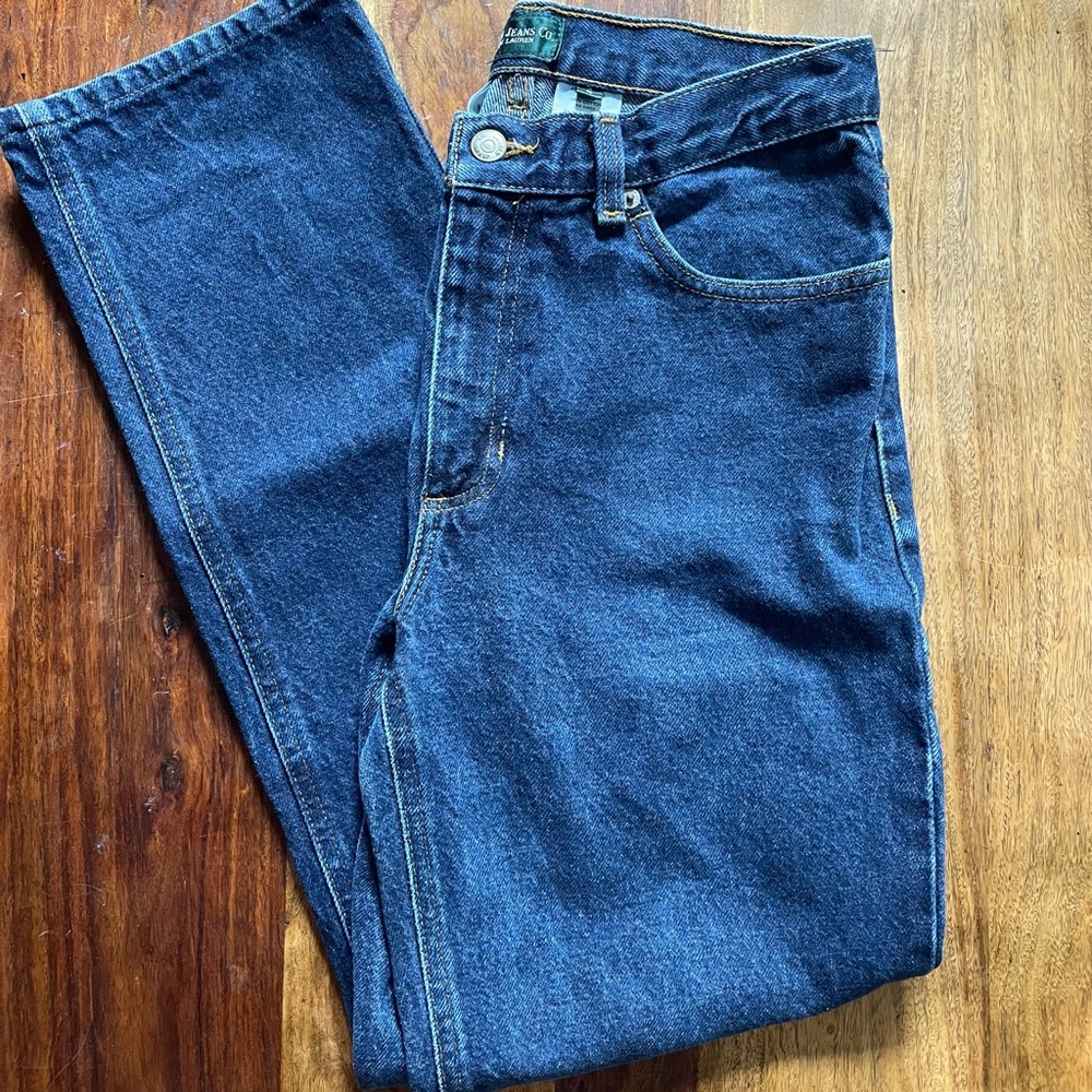 Ralph Lauren Dark Wash Straight Leg Jeans